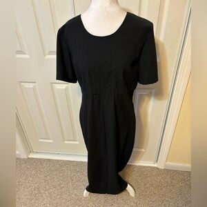 Vintage Kathie Lee Collection 90s-Y2K Black Dress Size 10